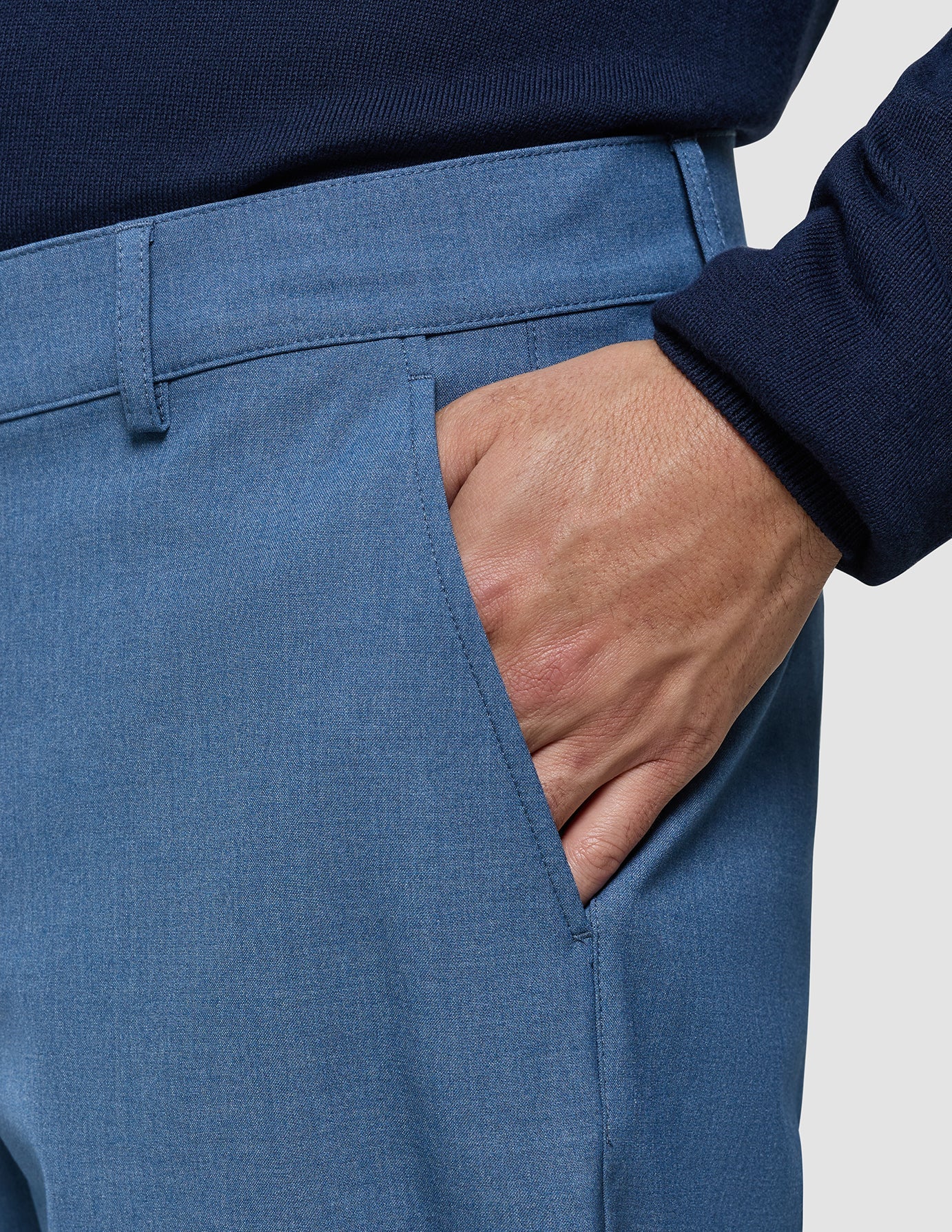 Ease Pants Regular Blue Mirage