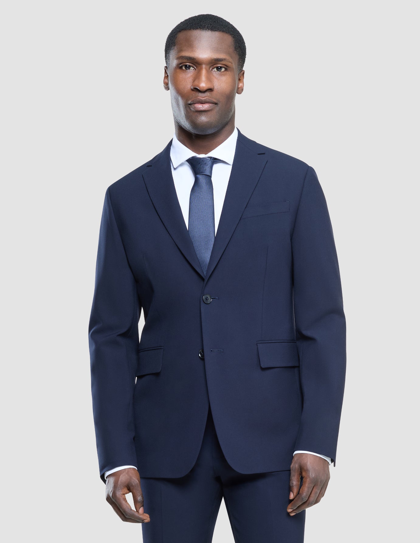 Essential Blazer Slim Midnight Blue