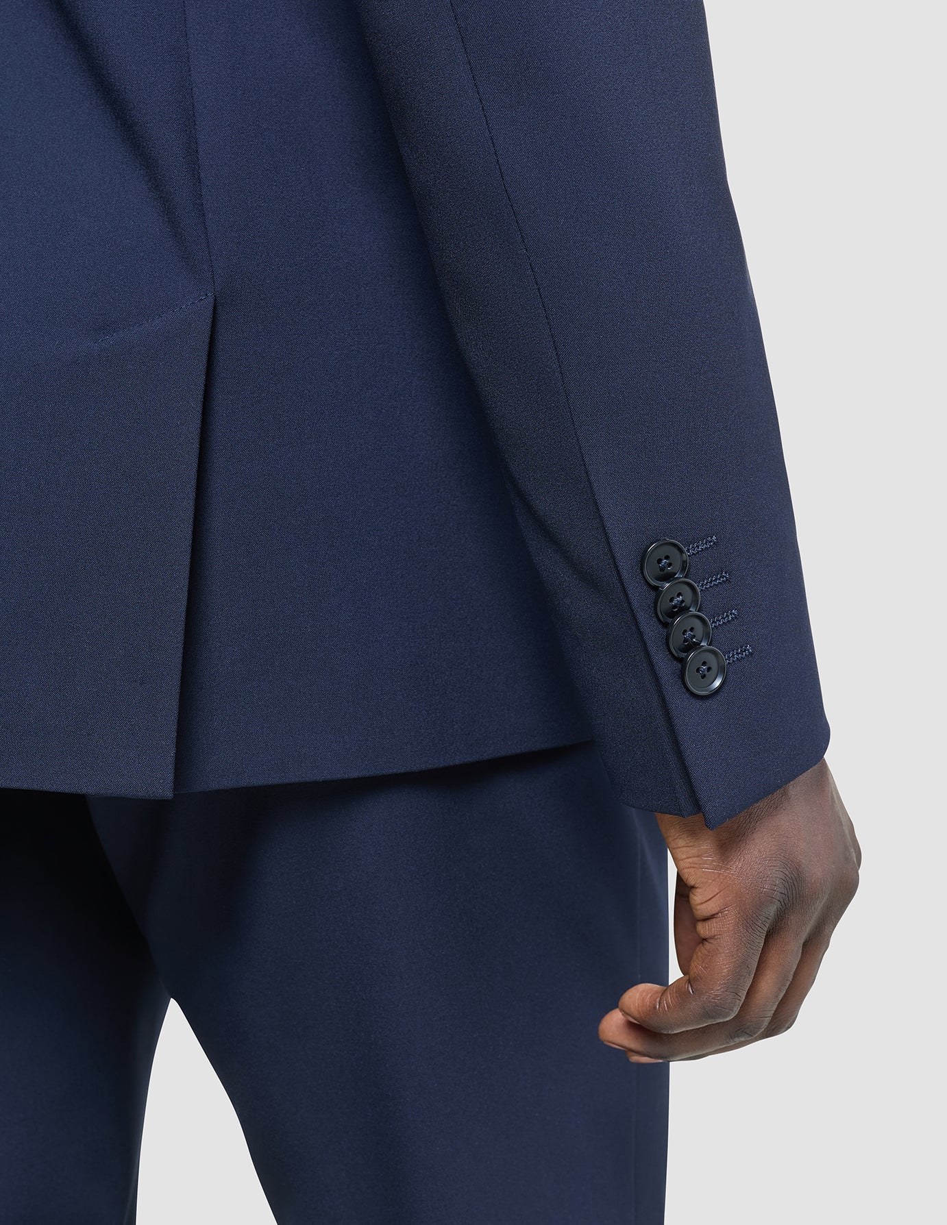 Essential Blazer Slim Midnight Blue