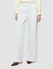 Women Essential Pants Wide Off White