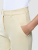Women Essential Pants Tapered Misty Yellow