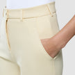 Women Essential Pants Tapered Misty Yellow