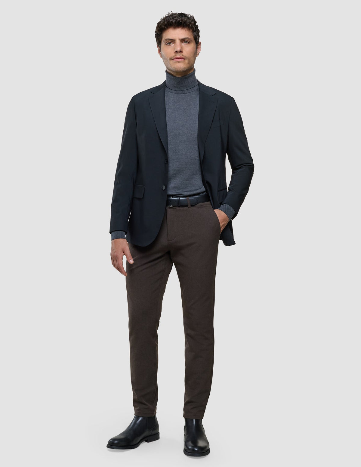 Gen. 2.0 Pants Slim Signature Dark Brown