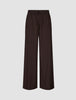 Women's Linen Pants Relaxed Espresso