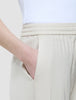 Women's Linen Pants Relaxed Sandy Beige