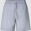 linen set stone grey top relaxed shorts