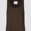 linen set espresso top relaxed pants
