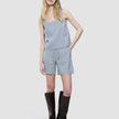 linen set stone grey top relaxed shorts