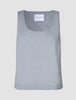 linen set stone grey top relaxed shorts