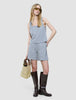 linen set stone grey top relaxed shorts