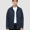 Matteo Denim Overshirt Washed Black