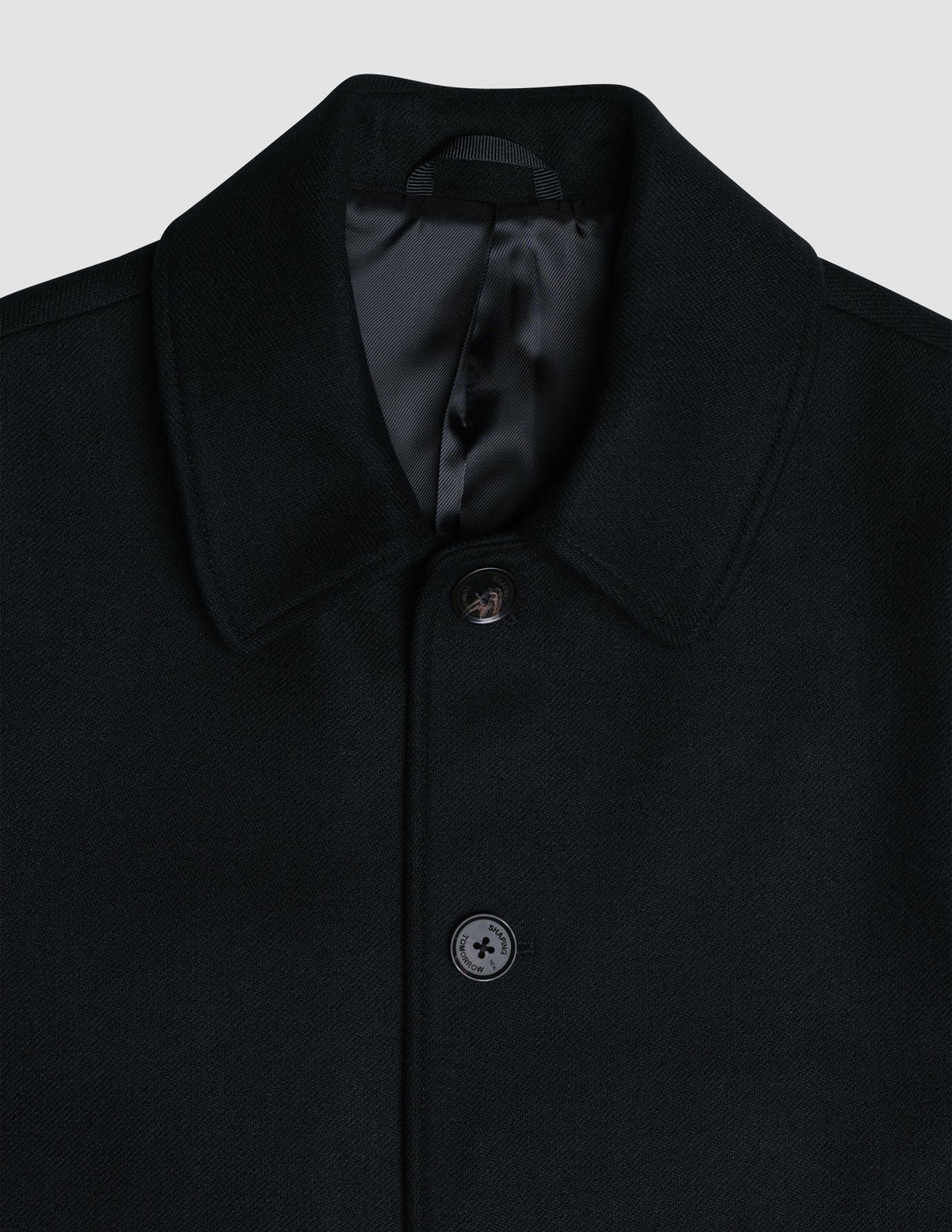 Maxi Wool Coat Black