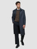 Maxi Wool Coat Dark Grey