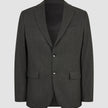 Motion Blazer Slim Pepper Grey: en grå kavaj med två knappar, skårade slag, en bröstficka och två fickor med lock.