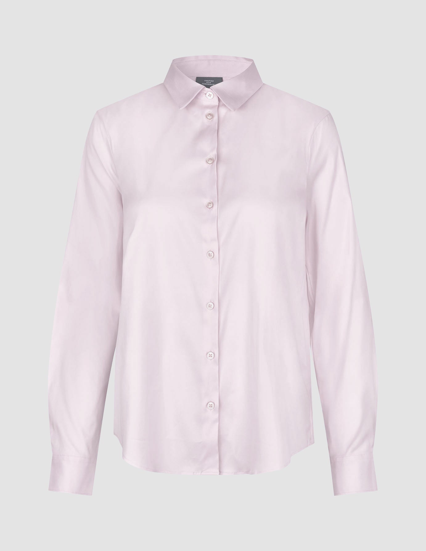 Women Oxford Shirt Barely Pink Regular