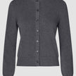 Women Quinn Crewneck Cardigan Cool Brown
