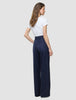 Women Raina Pants Wide Night Sky Pinstripe