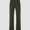 Refine Cotton Pants Relaxed Fit Dark Olive
