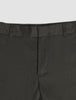 Refine Cotton Pants Relaxed Fit Dark Olive