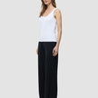 Rib Tank Top White