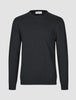 Seamless Core Knit Crewneck Black