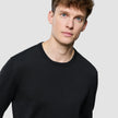 Seamless Core Knit Crewneck Black