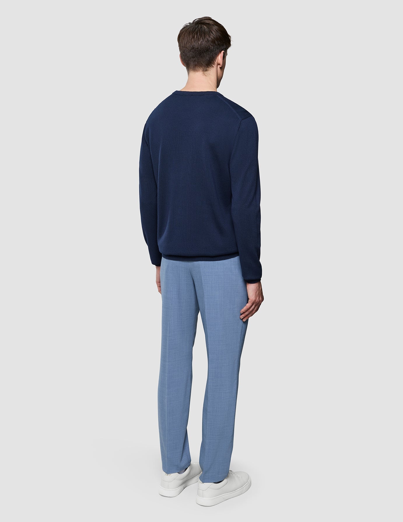 Seamless Core Knit Crewneck Dark Navy