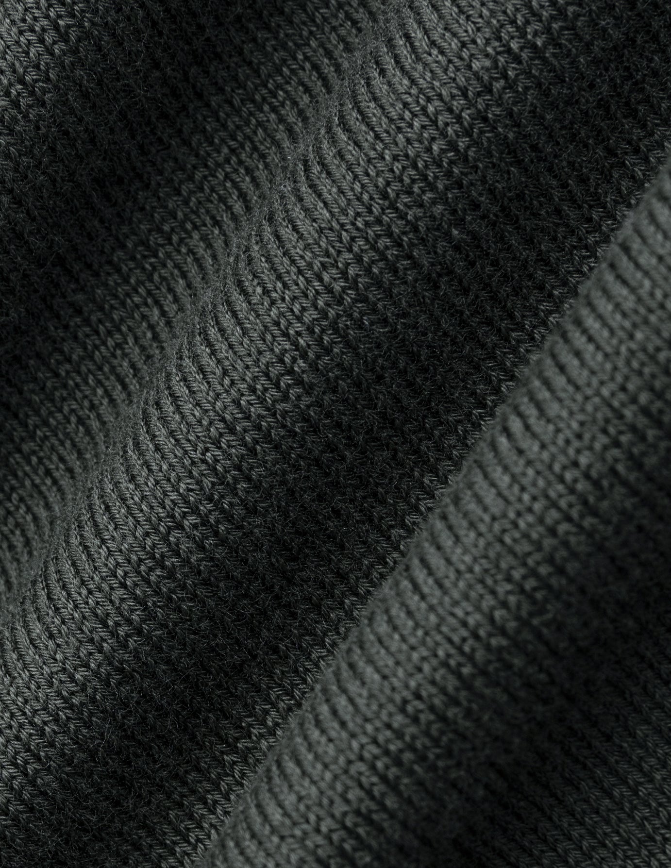 Seamless Core Knit Crewneck Green Night