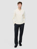Seamless Core Knit Long Sleeve Polo Birchwood