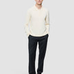 Seamless Core Knit Long Sleeve Polo Birchwood