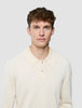 Seamless Core Knit Long Sleeve Polo Birchwood