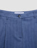 Women Serene Pants Wide Ombre Blue Herringbone