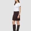 Women Sorae Short Skirt Espresso