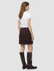 Women Sorae Short Skirt Espresso