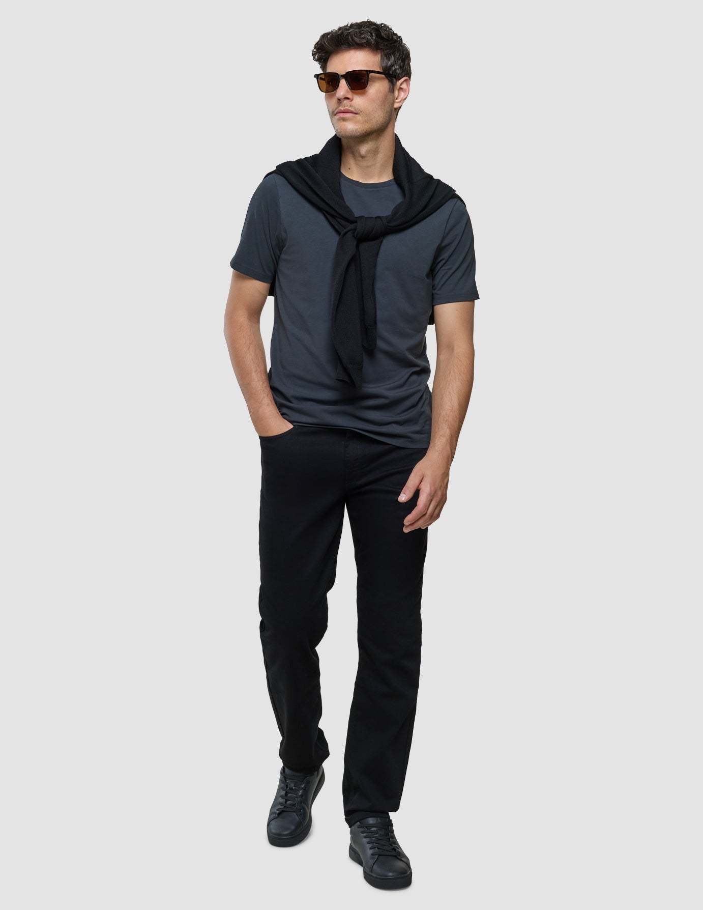 Supima Legacy T-shirt Deep Grey