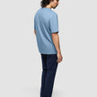Supima T-Shirt Box Fit Rainy Blue