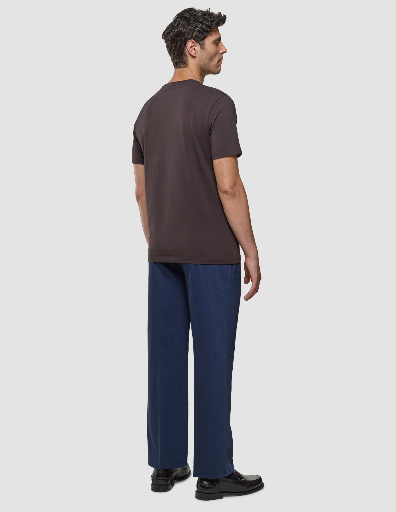 Supima T-shirt Deep Brown