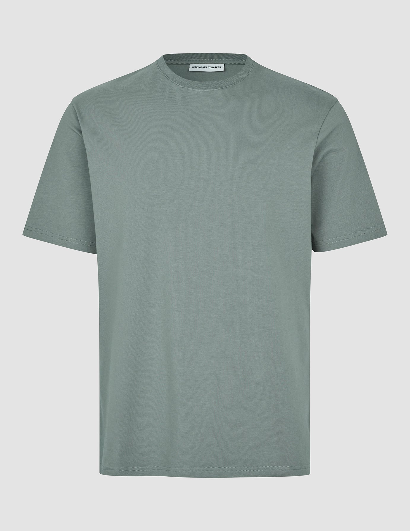 Supima T-Shirt Box Fit Mist Green