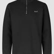 Sweat Half Zip Black