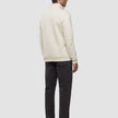 Sweat Half Zip Off White