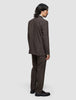 Tech Wool Suit Cocoa Brown