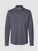 Travel Shirt Charcoal Grey Regular