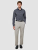 Travel Shirt Charcoal Grey Slim
