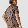 Bowling Short Sleeve Shirt Subtle Flowers