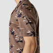 Bowling Short Sleeve Shirt Subtle Flowers