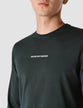 Supima Autograph Long-Sleeved T-Shirt Evergreen