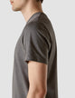 Supima Autograph T-shirt Dark Grey