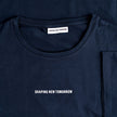 Supima Autograph T-shirt Navy